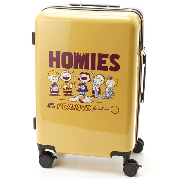 PEANUTS/ピーナッツ】 スヌーピー キャリーケース 48L(55L