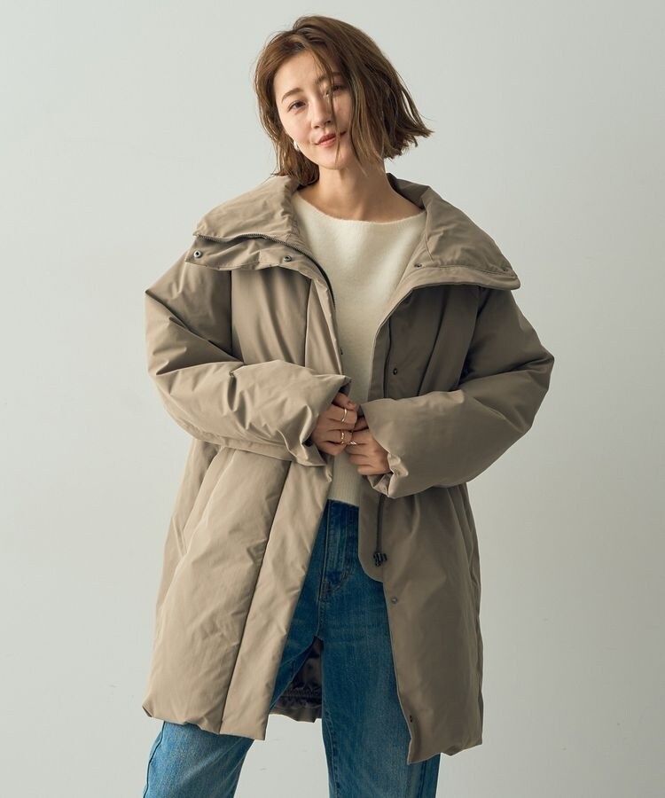 中綿ミドル丈スタンドコート | イェッカ ヴェッカ(YECCA VECCA