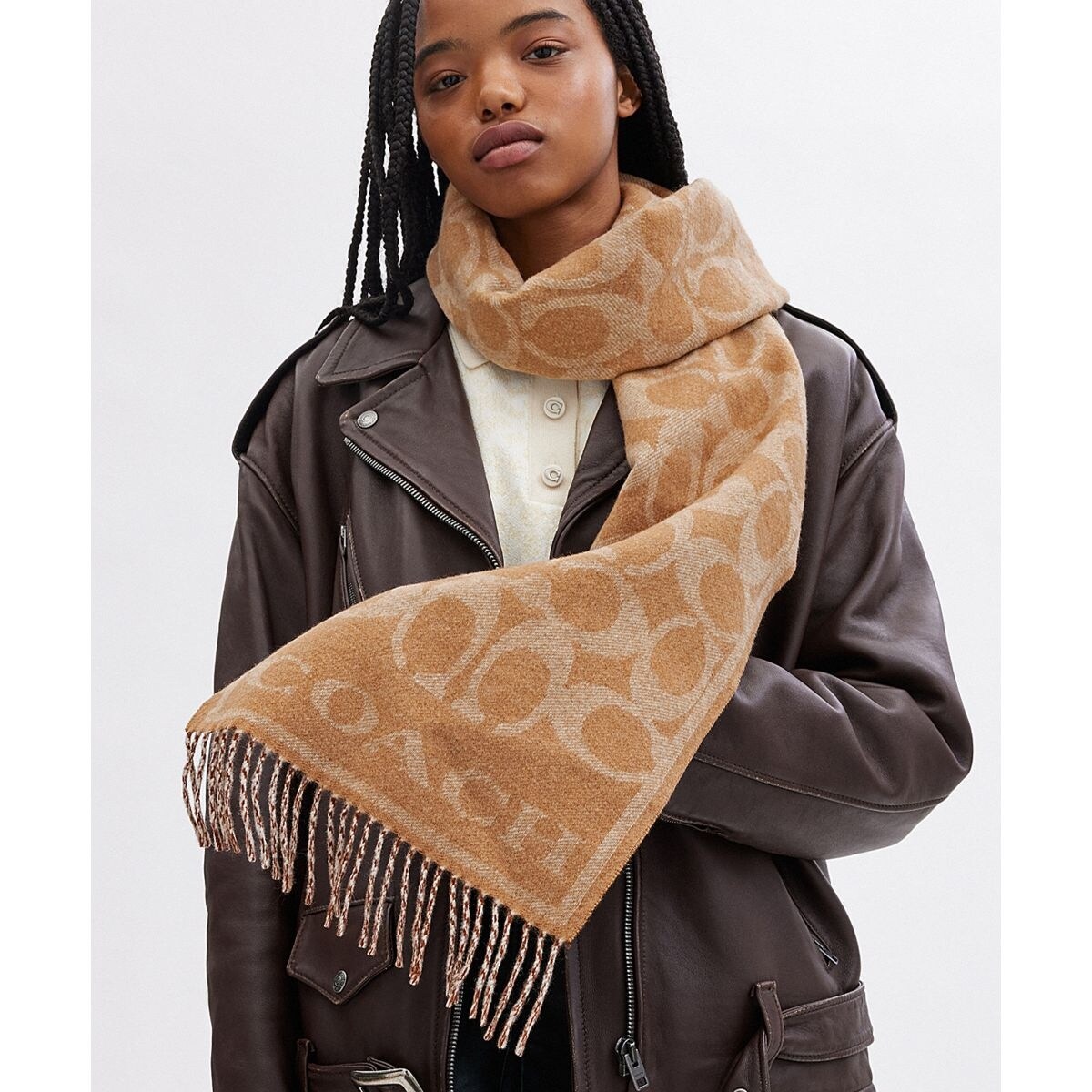 コーチ(COACH) カシミヤ レディースマフラー | 通販・人気ランキング