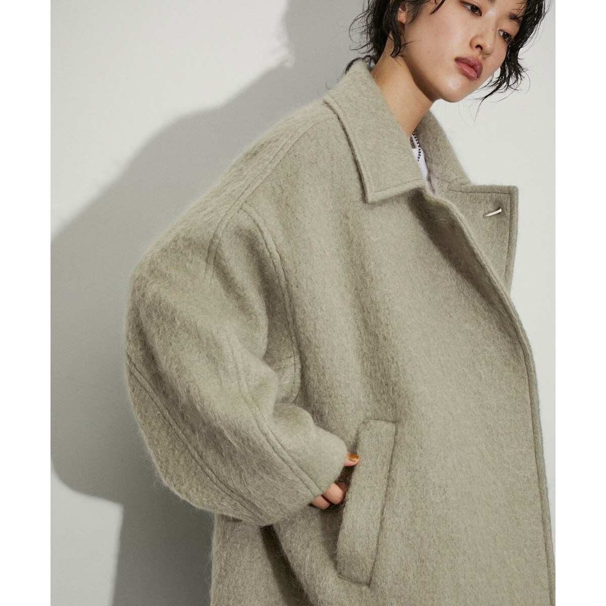 モヘヤシャギーミドルコート | アダムエロペ(ADAM ET ROPE') | マルイ