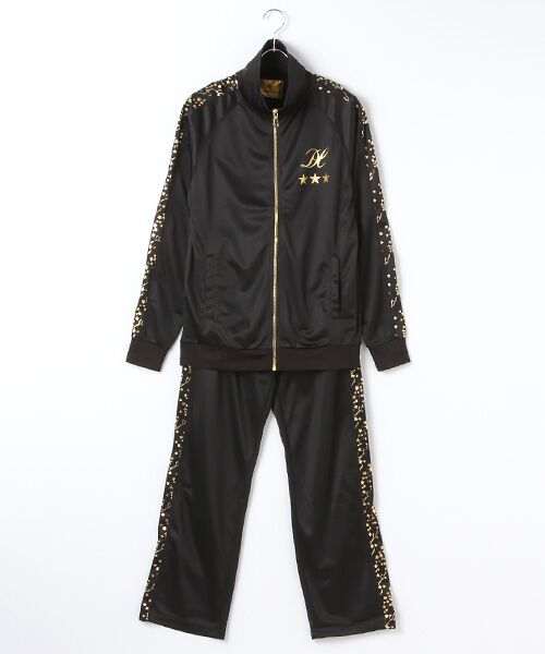 セール】 【DRESSCAMP】サイドデザイン星柄セットアップジャージ