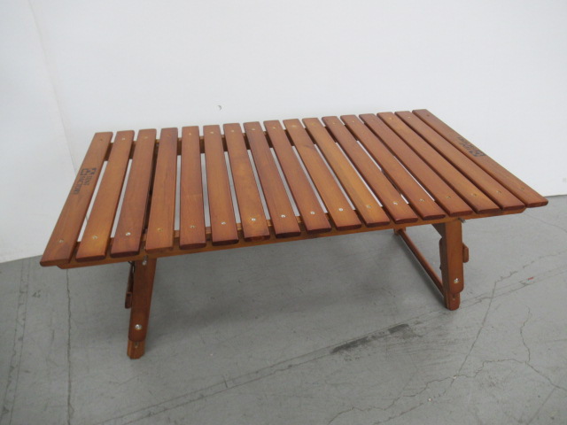 ウッドライン グランドホームスライドテーブル | アウトドア用品