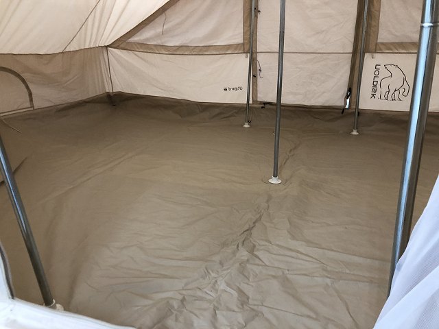 サキ】ノルディスク ウトガルド13.2 ジップインフロア・グランドシート