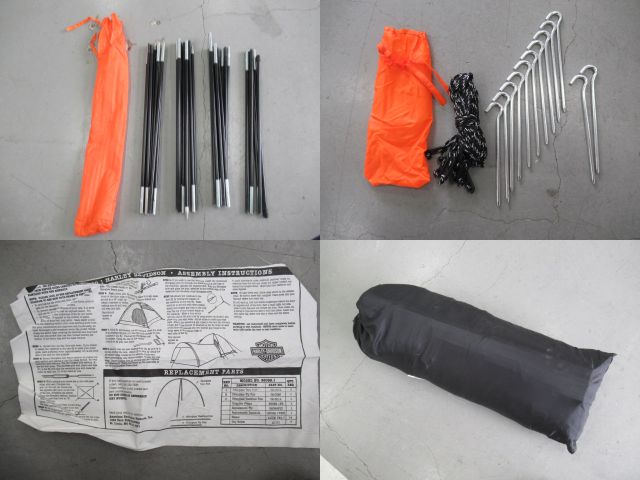 ハーレーダビッドソン ライダーズドームテント | アウトドア用品