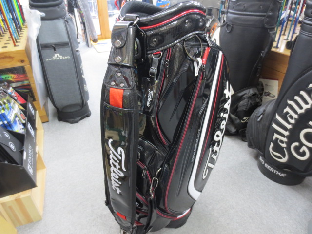 Titleist⁄タイトリスト エナメル キャディバッグ9.5型 Titleist