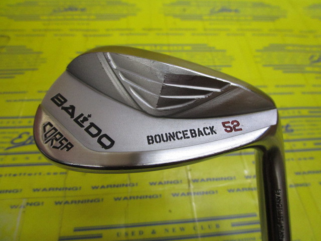 バルド CORSA FORGED BOUNCE BACK SATINのスペック詳細 | 中古ゴルフ