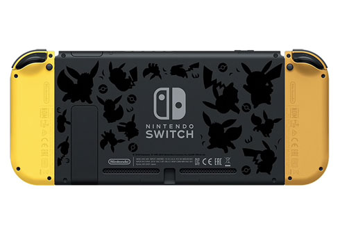ピカチュウとイーブイの特別なNintendo Switch、11月発売 ドックやJoy