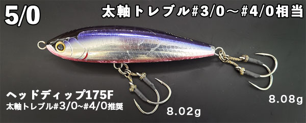 D-CLAW(ディークロウ)KEY HOOK(キーフック) 3/0 4/0 5/0 6/0 | ルアー