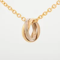 カルティエ ベビートリニティ ネックレス 750(YG×PG×WG) 7.9g A3815167