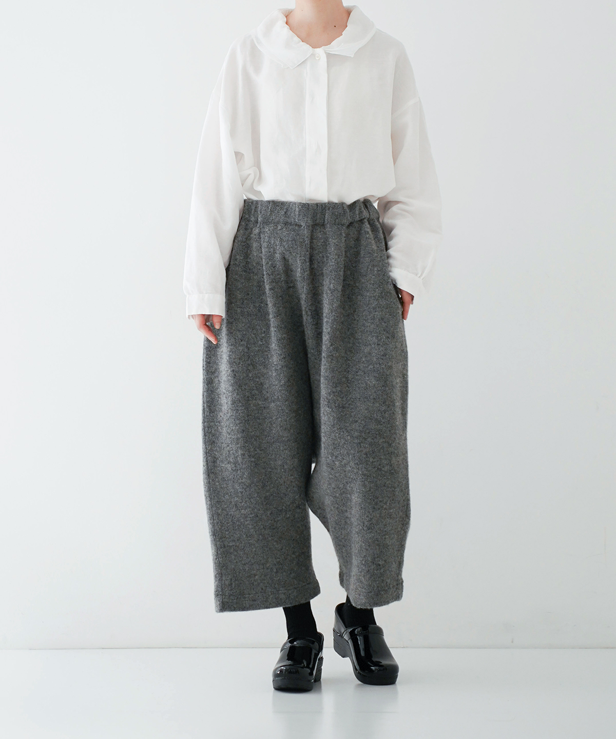 クォーターフェイスサルエル8分パンツ｜nest Robe / CONFECT ONLINE SHOP