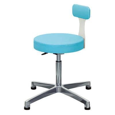 送料無料】 高田ベッド 病院 診察 施術椅子 丸イス バックチェアー