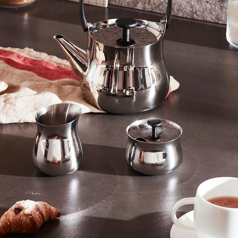 楽天市場】アレッシィ シュガーポット CHA 210ml ステンレス ALESSI