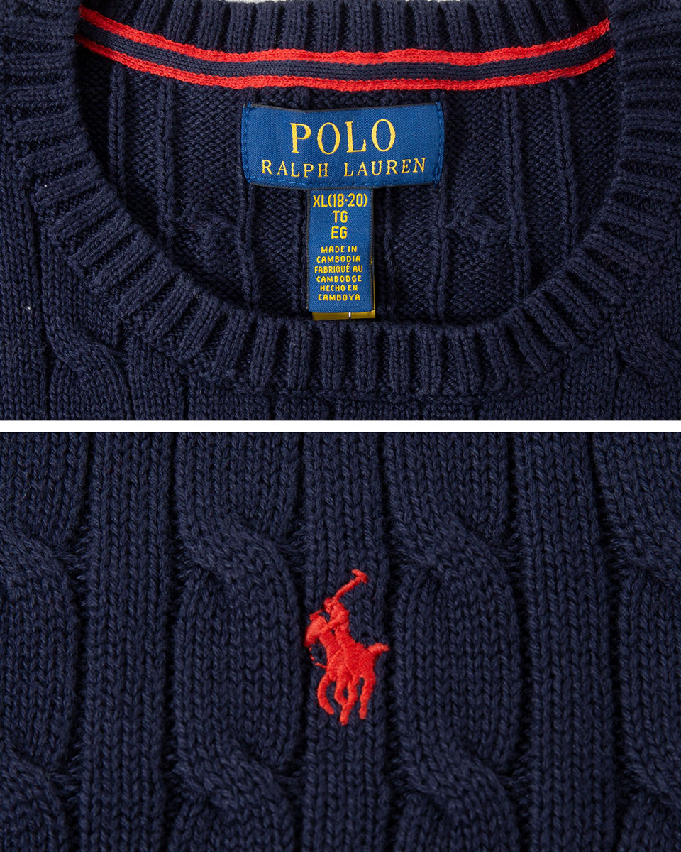 ポロ ラルフローレン ケーブル編み セーター POLO RalphLauren