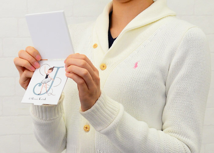 Shinzi Katohシンジカトウ】イニシャル・スクエアミラー[Ballet]