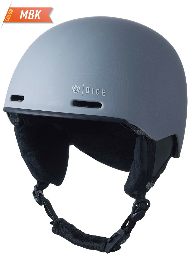2026 DICE ダイス D6 ヘルメット マットブラック スキー スノーボード