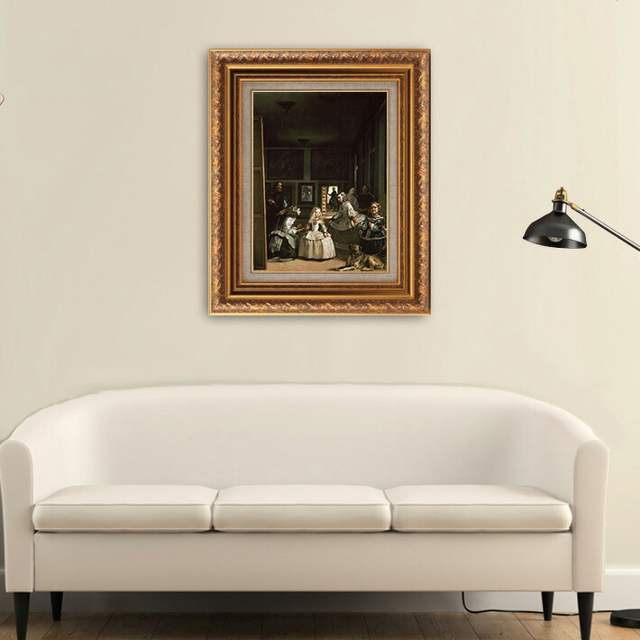 楽天市場】ラス・メニーナス 【6号】 ディエゴ・ベラスケス 【 額縁が