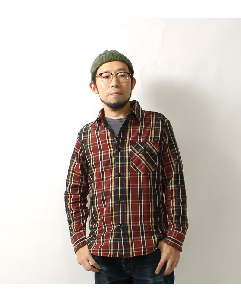 DELUXEWARE(デラックスウエア) ヘビーネルシャツ 