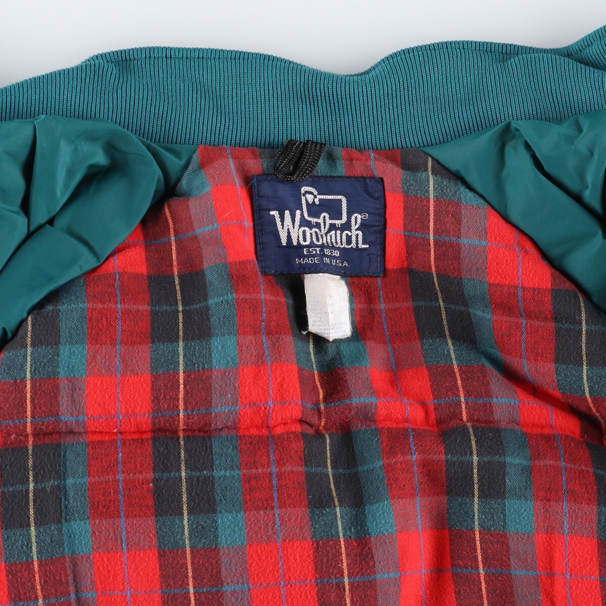 古着 80年代 ウールリッチ WOOLRICH ダウンジャケット USA製 メンズXL