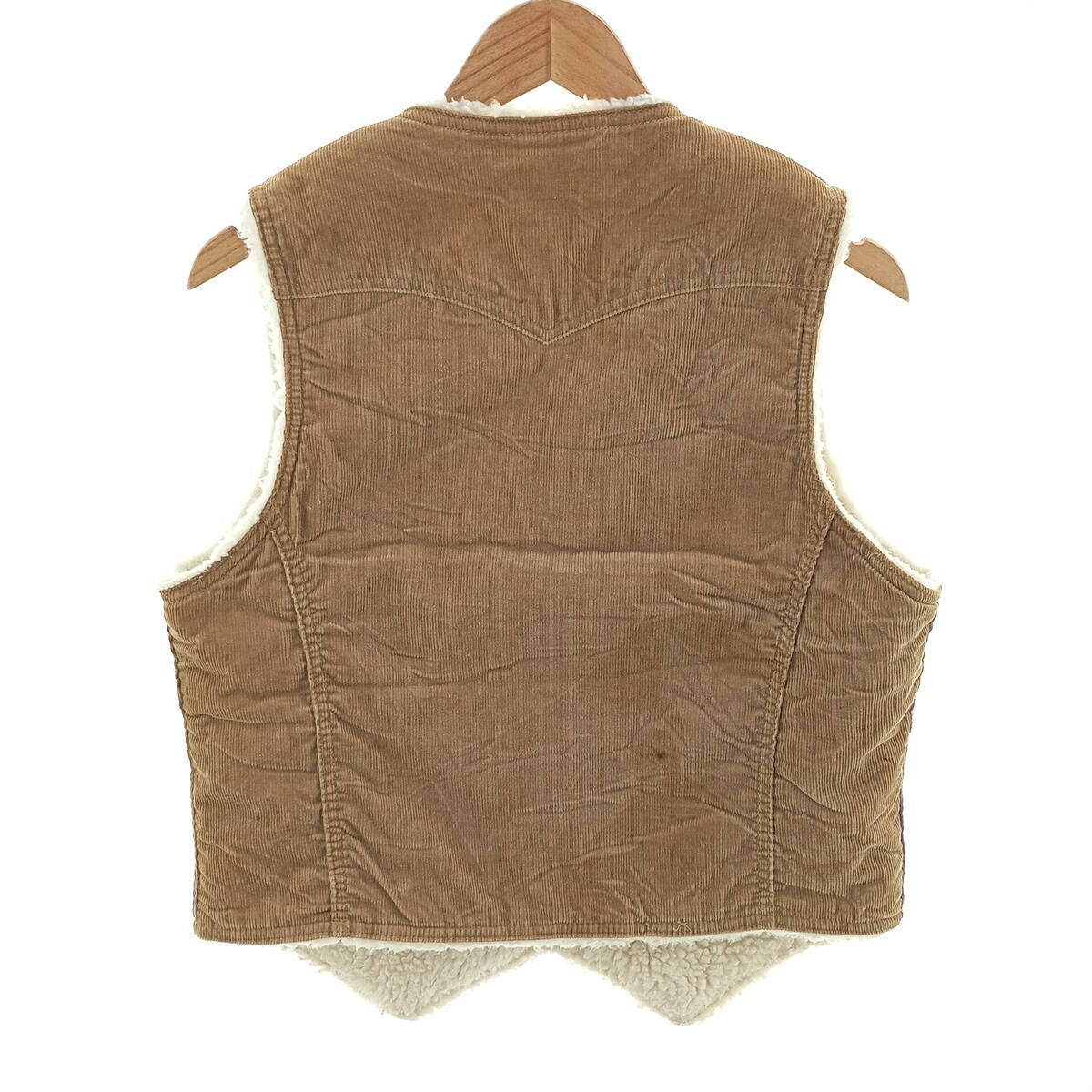 古着 70年代 リーバイス Levis 60606-1523 コーデュロイボアベスト USA