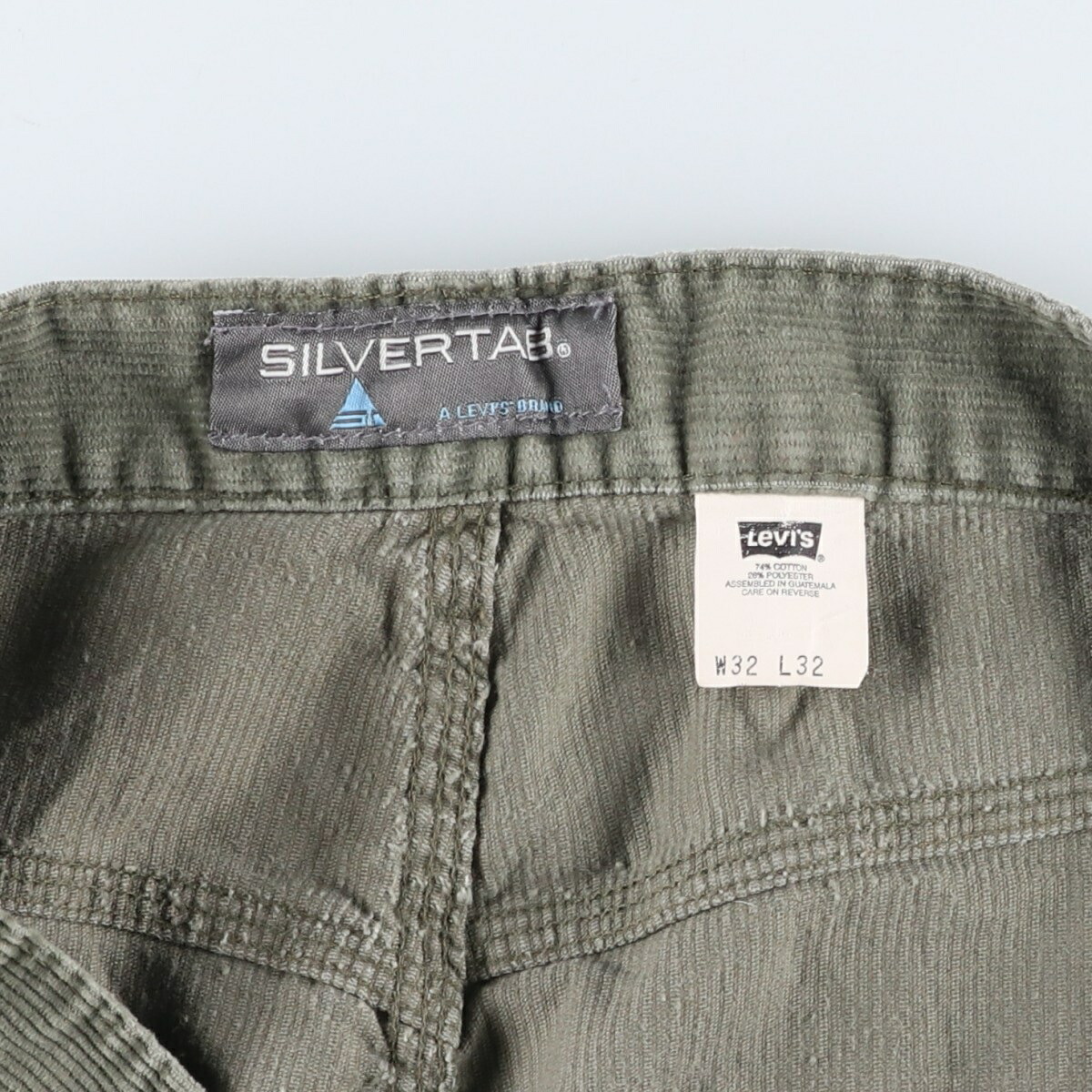 古着 リーバイス Levis SILVER TAB シルバータブ コーデュロイパンツ