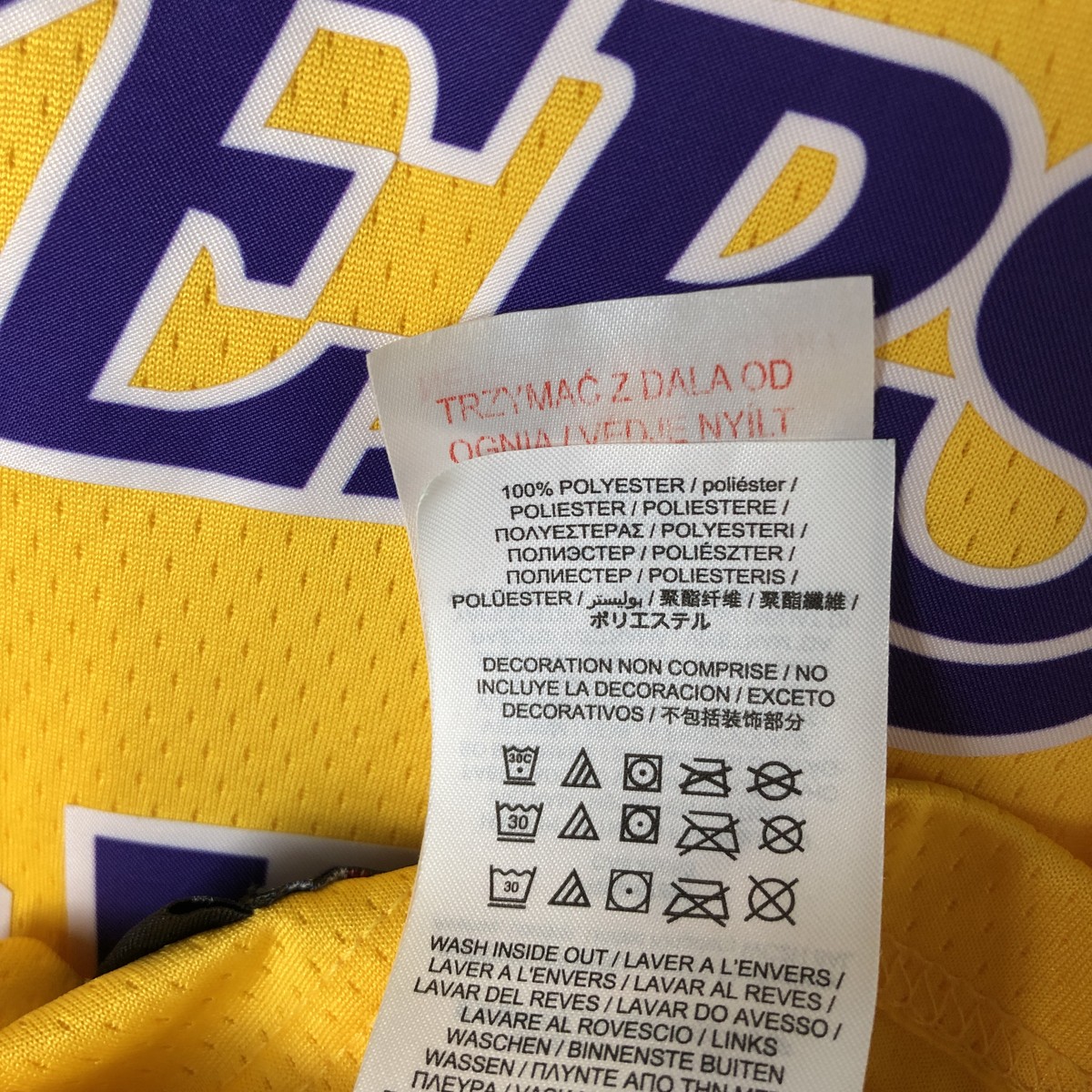 古着 ナイキ NIKE DRI-FIT NBA LOS ANGELES LAKERS ロサンゼルス