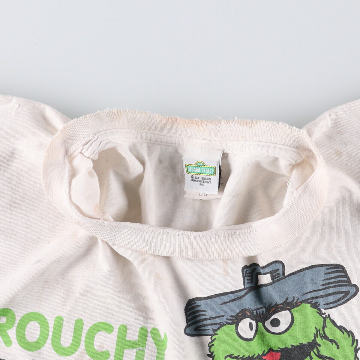 古着 90年代 SESAME STREET セサミストリート オスカー キャラクター