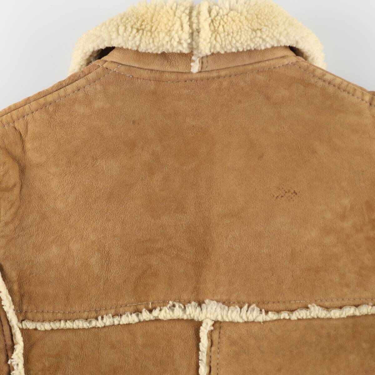 古着 O'NED ムートンジャケット フランス製 レディースXL相当