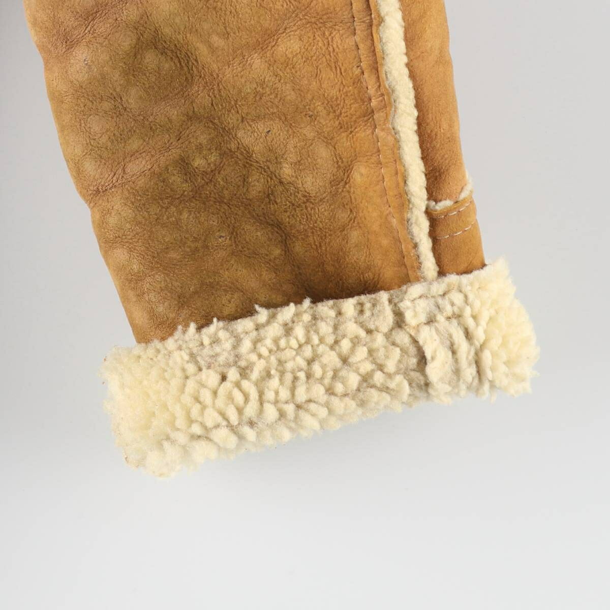 古着 O'NED ムートンジャケット フランス製 レディースXL相当