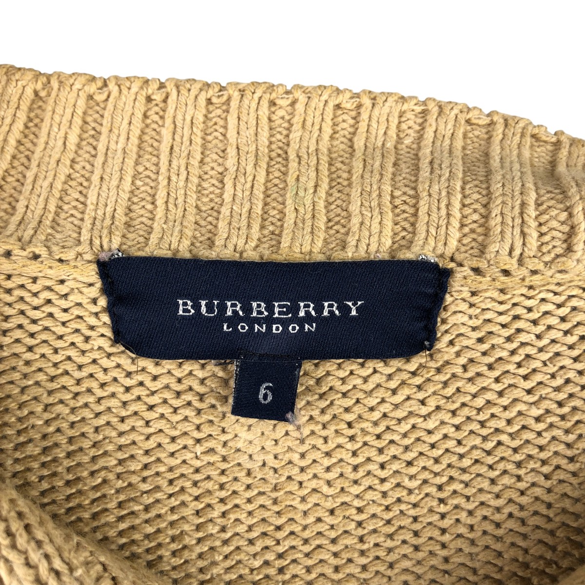 古着 バーバリー Burberrys LONDON ドライバーズニットセーター メンズ