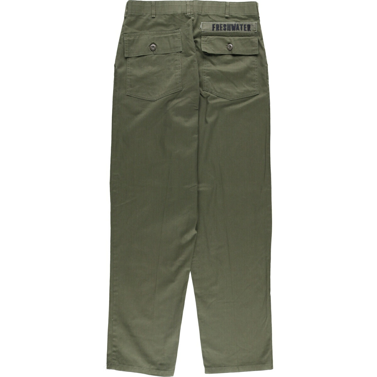 古着 80年代 米軍実品 ミリタリー ベイカーパンツ USA製 34×33 メンズ