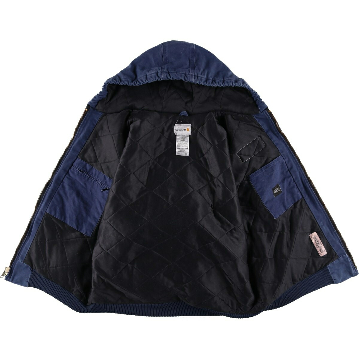 古着 カーハート Carhartt アクティブジャケット 中綿入り ダック