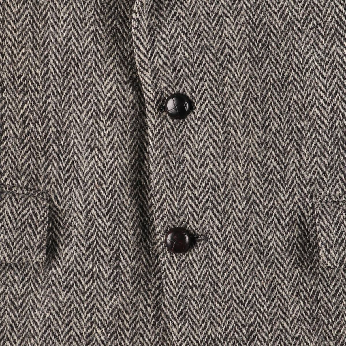古着 80～90年代 ハリスツイード Harris Tweed ヘリンボーン ウール