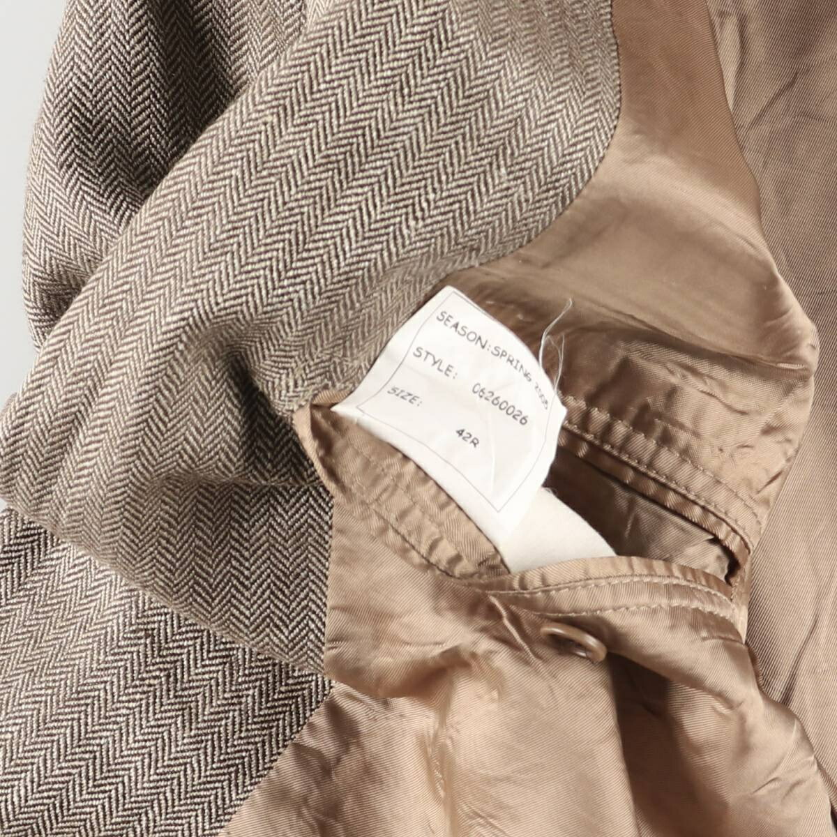 古着 ブルックスブラザーズ Brooks Brothers ヘリンボーン テーラード