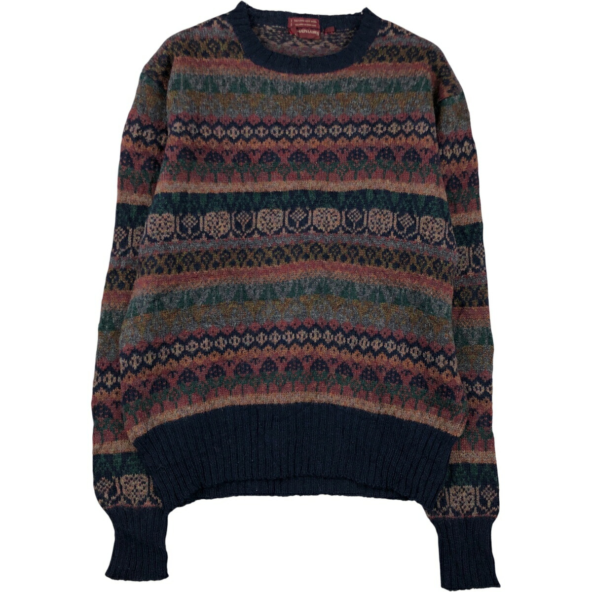 古着 70年代 ラルフローレン Ralph Lauren CHAPS チャップス フェア