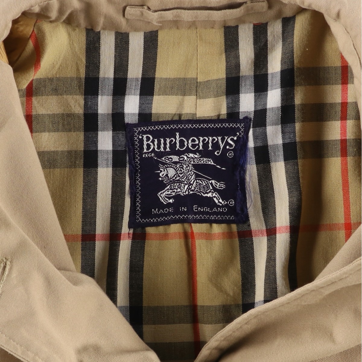 古着 80年代 バーバリー Burberrys 一枚袖 ステンカラーコート バルマ