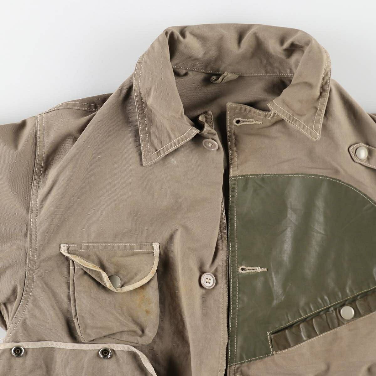 古着 40～50年代 マスランド MASLAND フィッシングジャケット メンズL