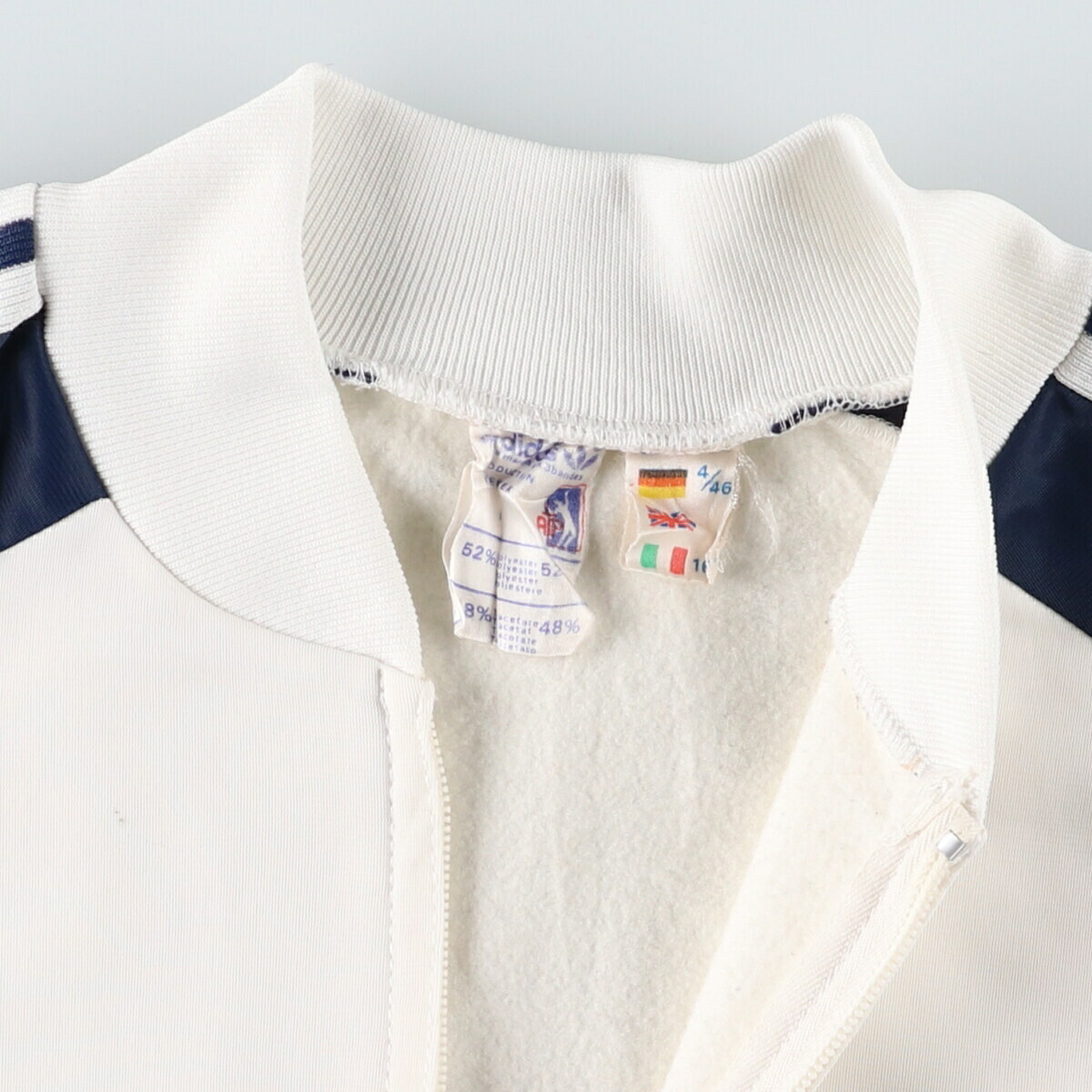 adidas アディダス 70s 古着 VENTEX製 ホワイト S 【公式通販】