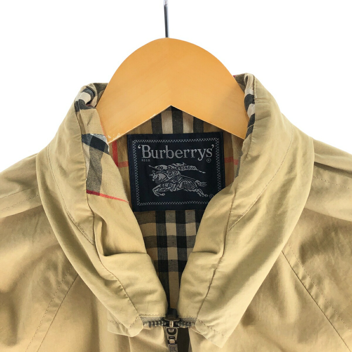 古着 バーバリー Burberrys ハリントンジャケット スイングトップ
