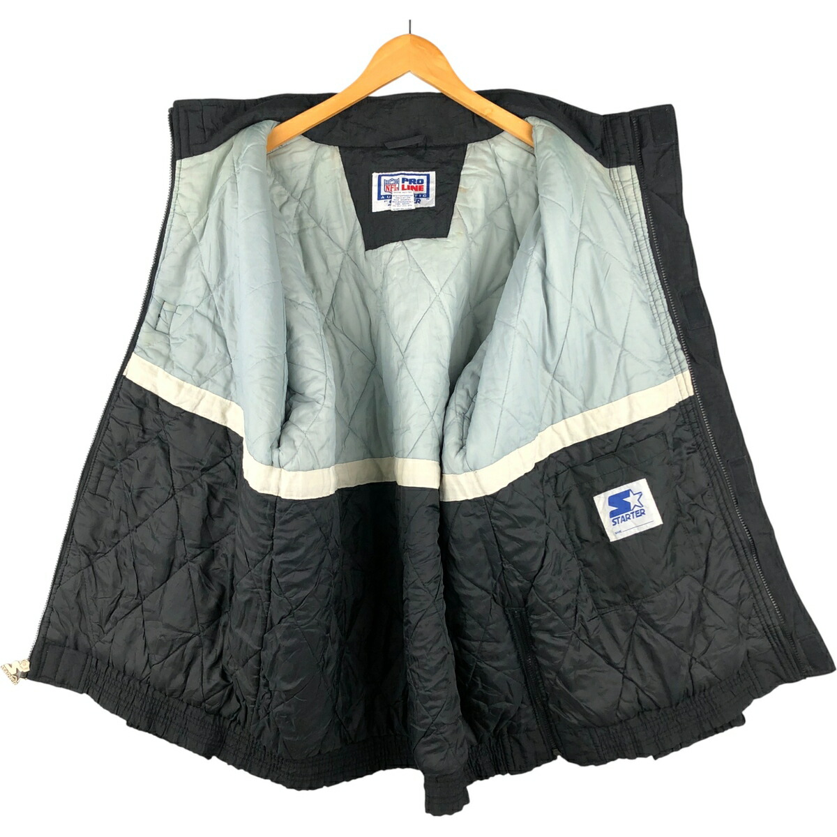 古着 90年代 スターター Starter PRO LINE NFL LAS VEGAS RAIDERS