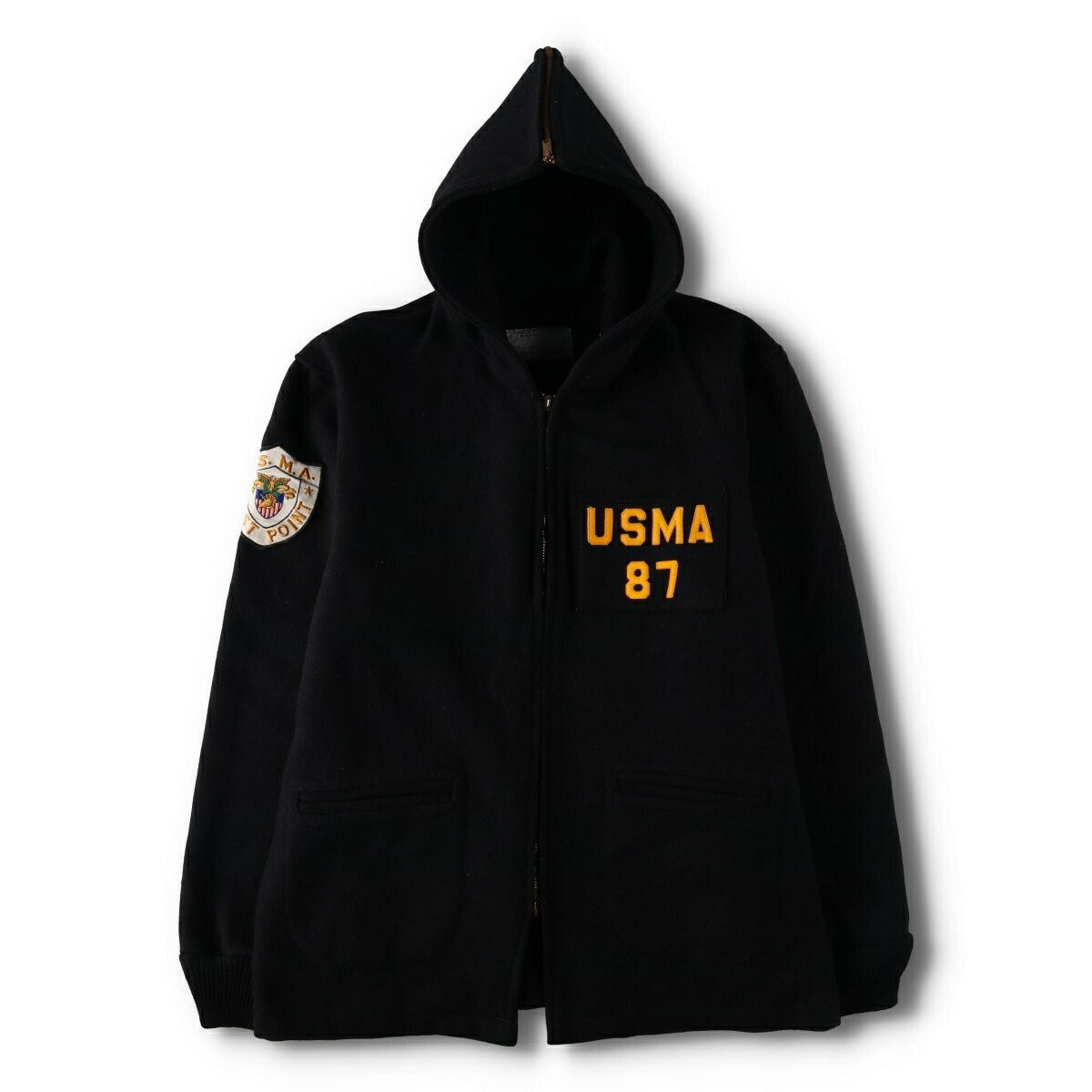 古着 80年代 米軍実品 U.S.M.A セーラーカラー CADET COAT カデット