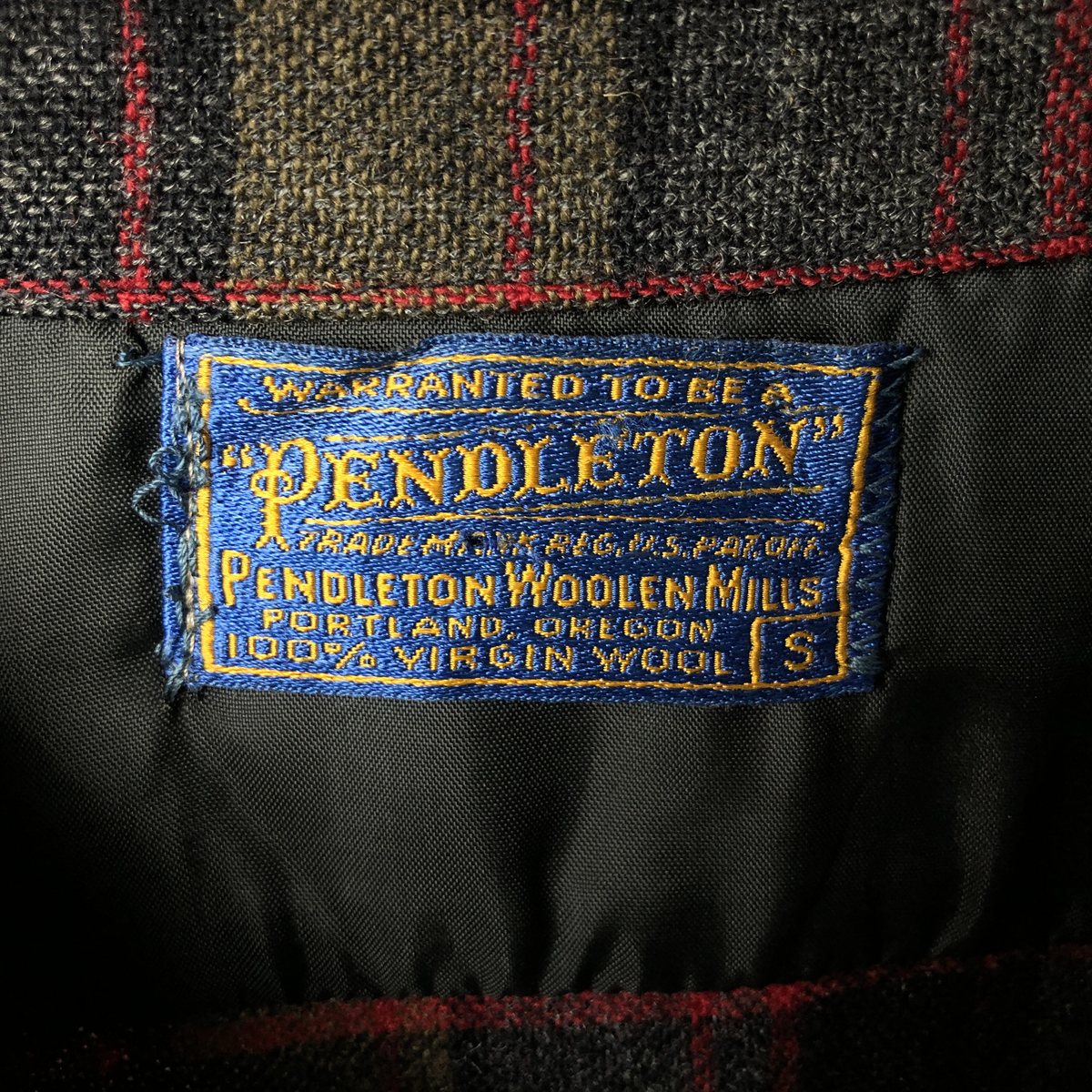 古着 50年代 ペンドルトン PENDLETON ボードシャツ チェック柄
