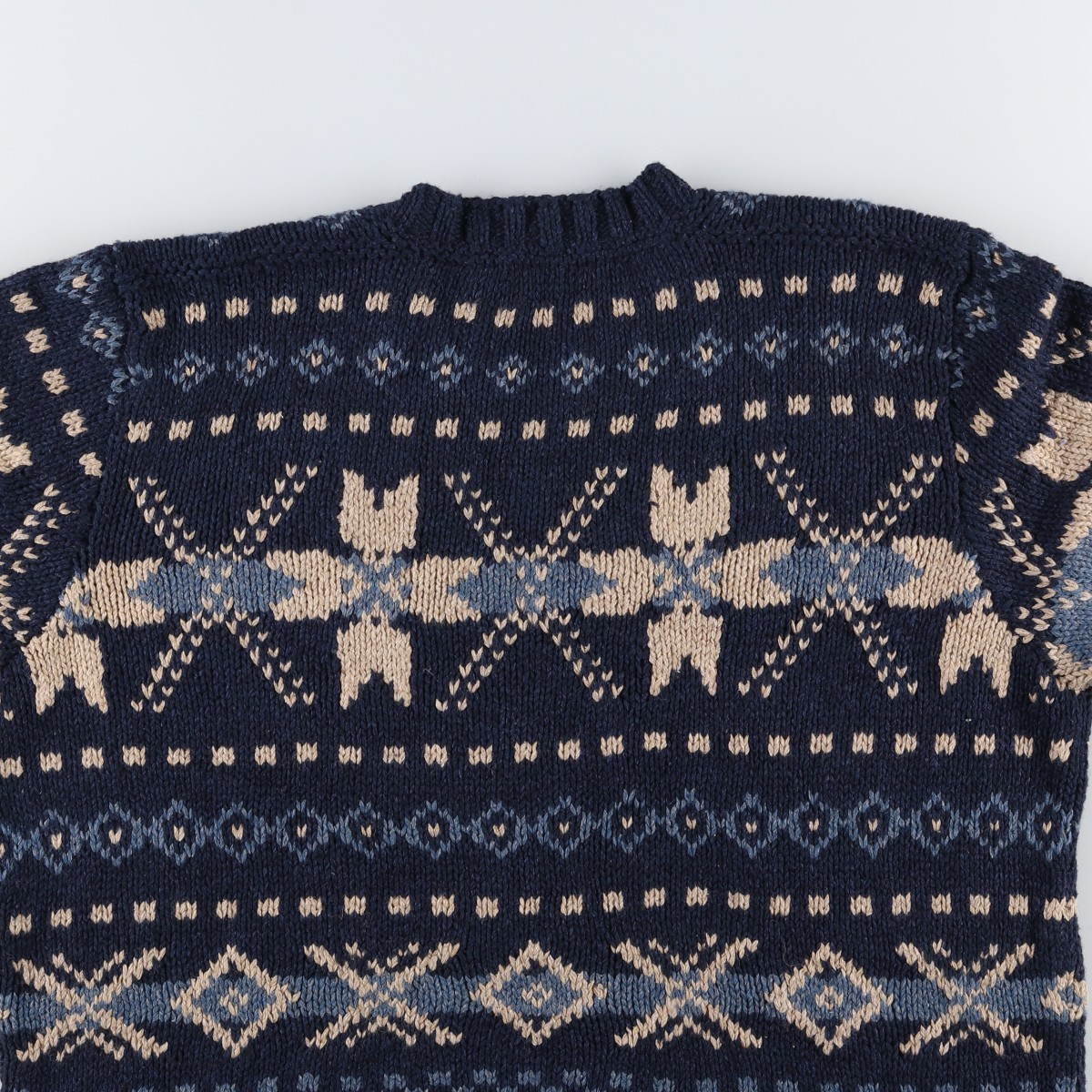 古着 ラルフローレン Ralph Lauren POLO by Ralph Lauren 総柄 スノー