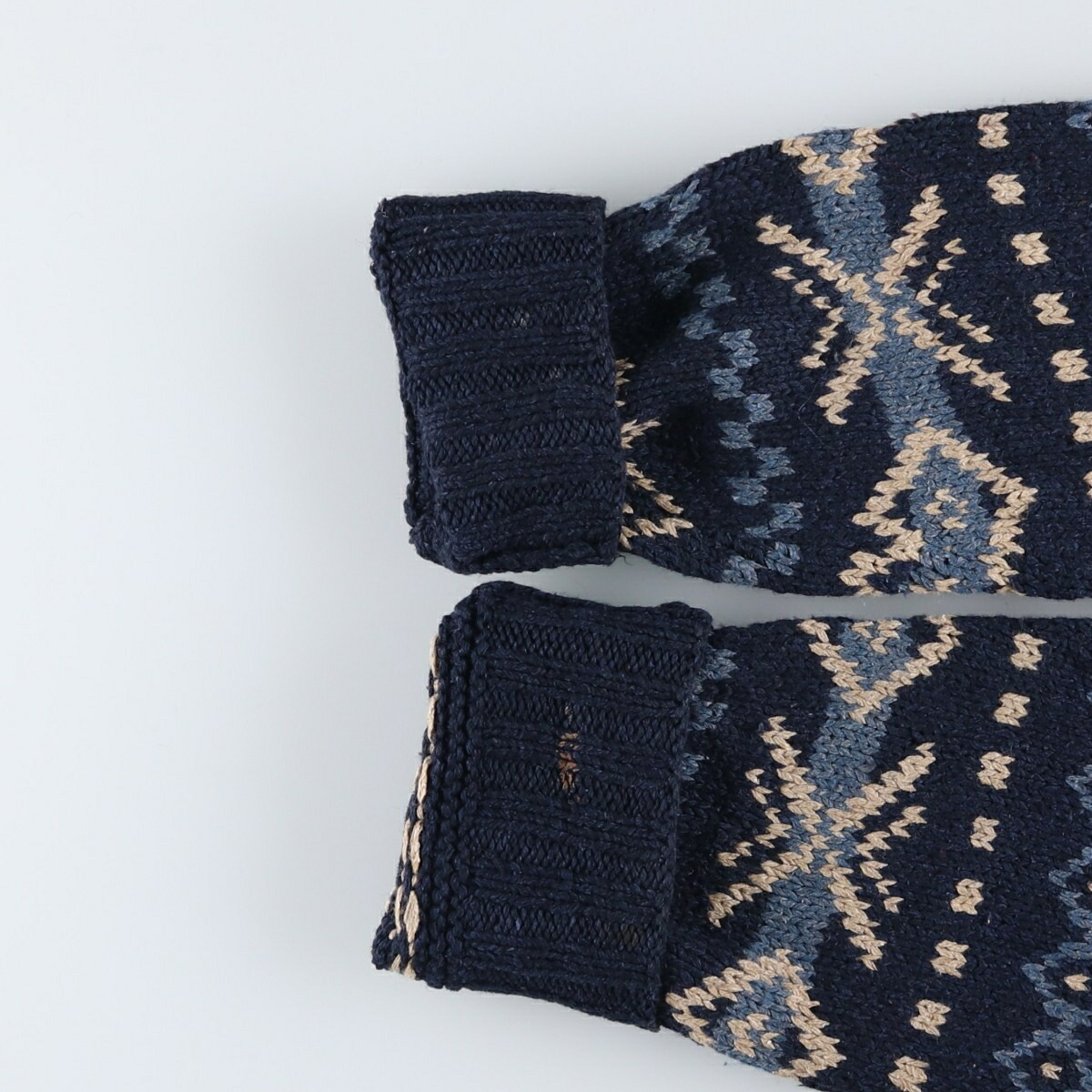 古着 ラルフローレン Ralph Lauren POLO by Ralph Lauren 総柄 スノー