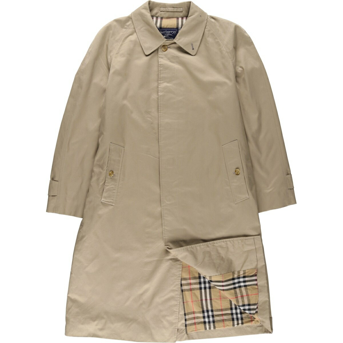 古着 バーバリー Burberrys ステンカラーコート バルマカーンコート