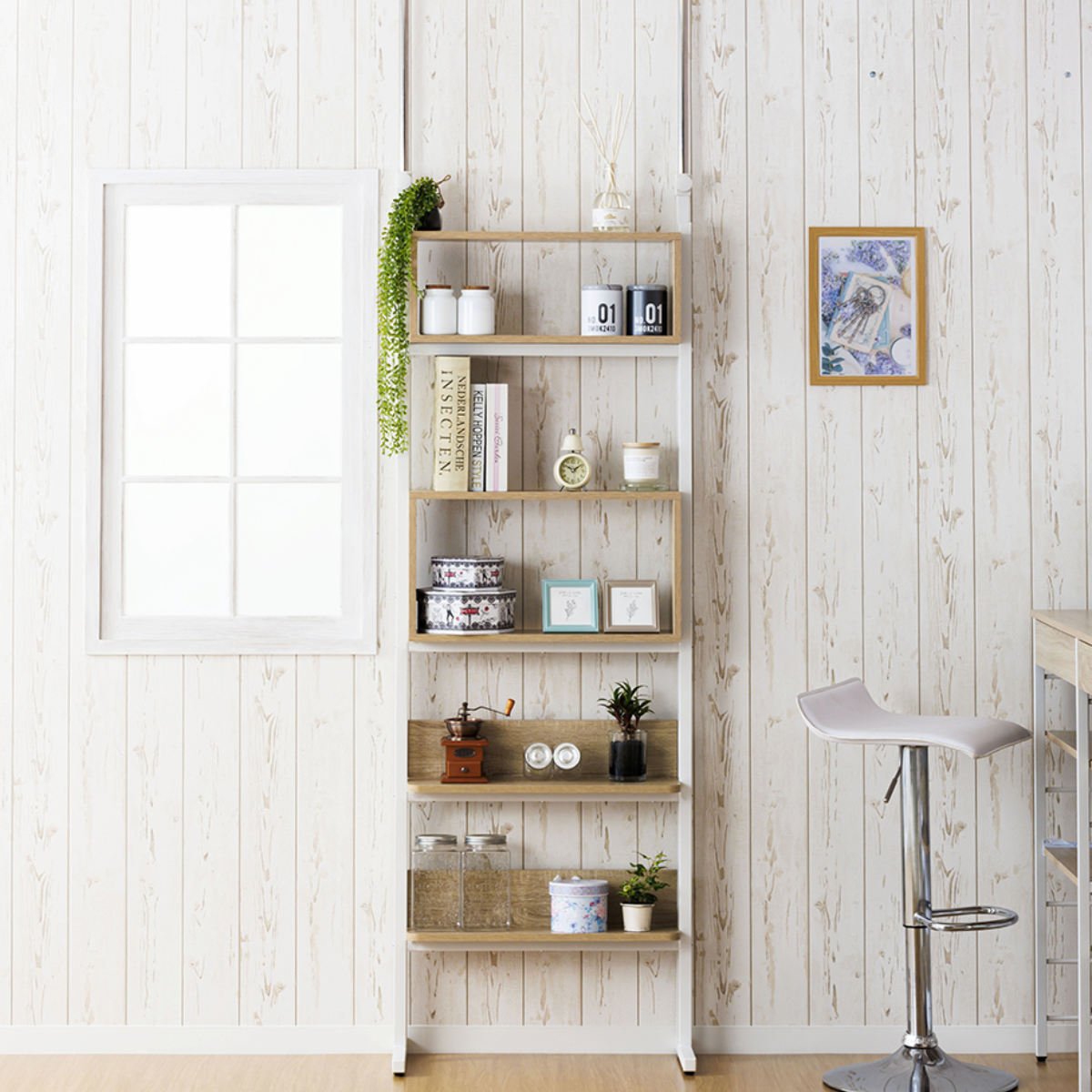 楽天市場】突っ張り オープンラック 幅60cm 棚 ボックス 自由組換 収納