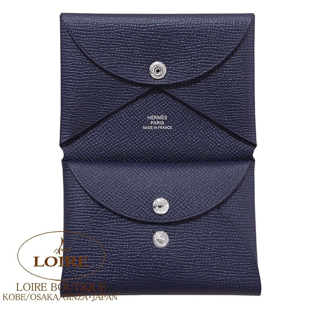 楽天市場】エルメス カルヴィ デュオ (コインケース付きカードケース