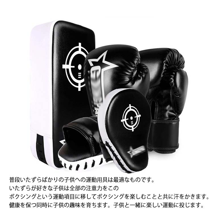 楽天市場】親子で ボクシング 5点セット 子供用 キックボクシング