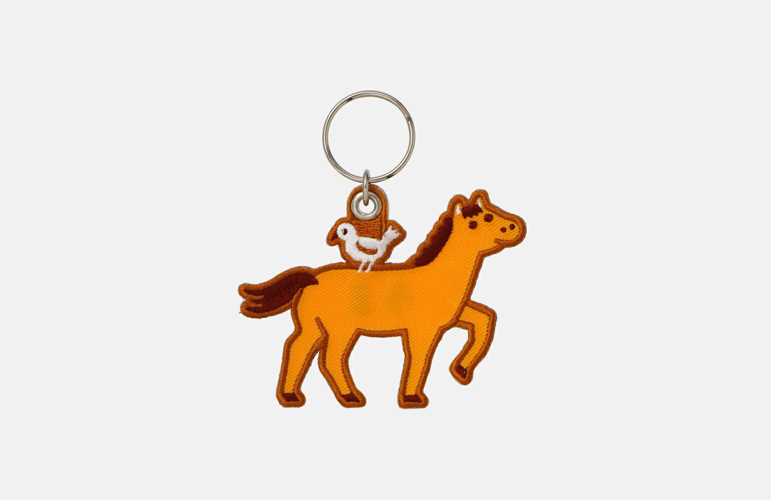 楽天市場】ニューレトロ スティッチワークキーホルダー（うま