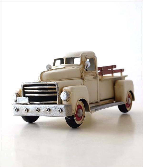 楽天市場】置物 オブジェ フォードトラック おもちゃ アンティーク調