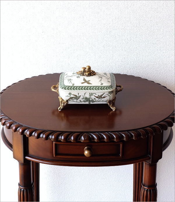 楽天市場】陶器 小物入れ おしゃれ シンプル 真鍮 蓋付き ボックス